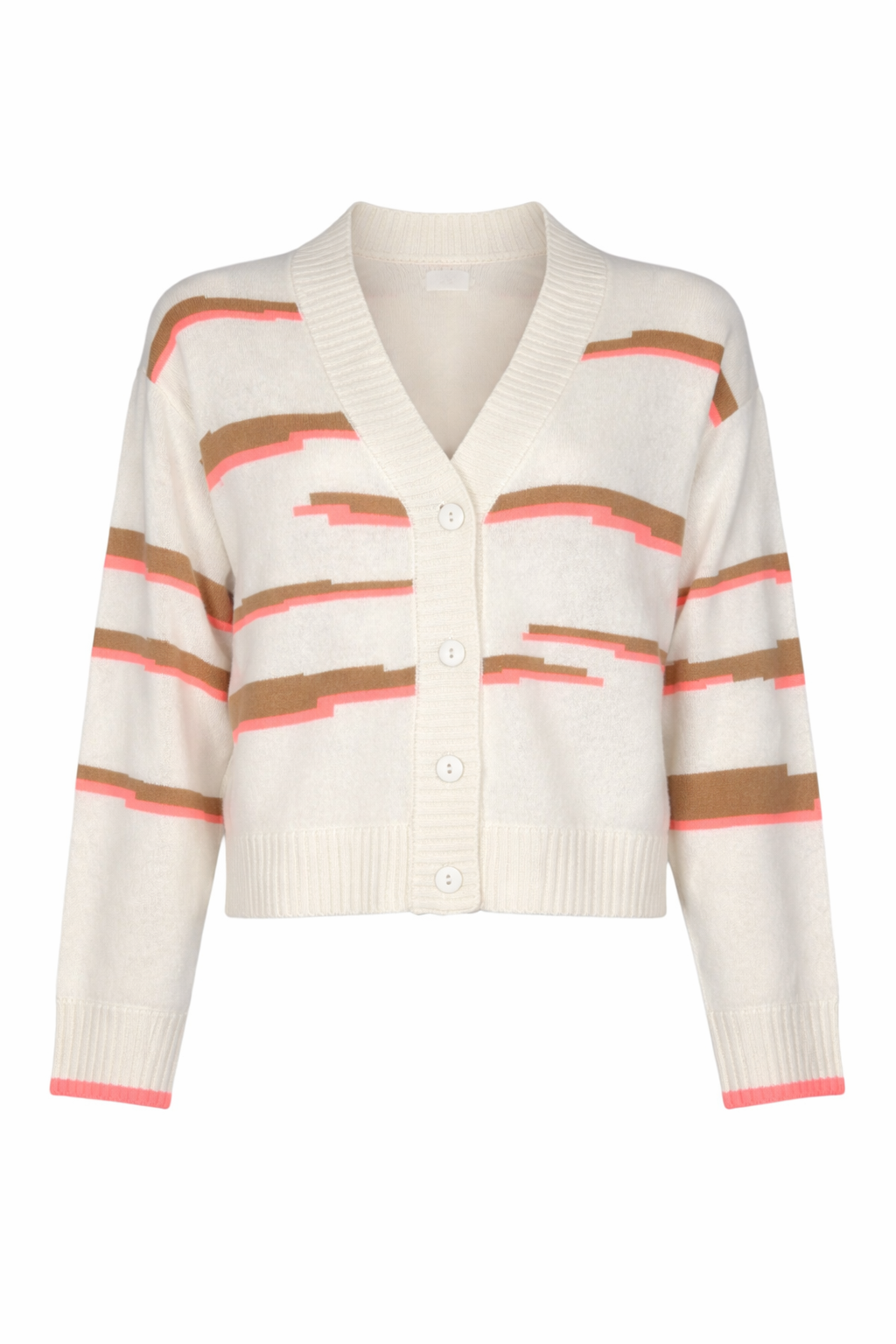 Brodie Glitch Zebra Cardi
