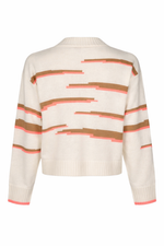 Brodie Glitch Zebra Cardi