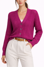 Kokun Ts Wide Placket Cardigan