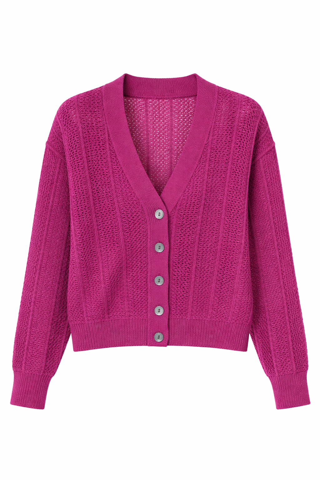 Kokun Ts Wide Placket Cardigan