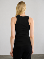 Margaret O'leary Rib Cotton Tank Top
