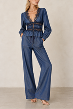 Cami Biddy Chambray Blouse