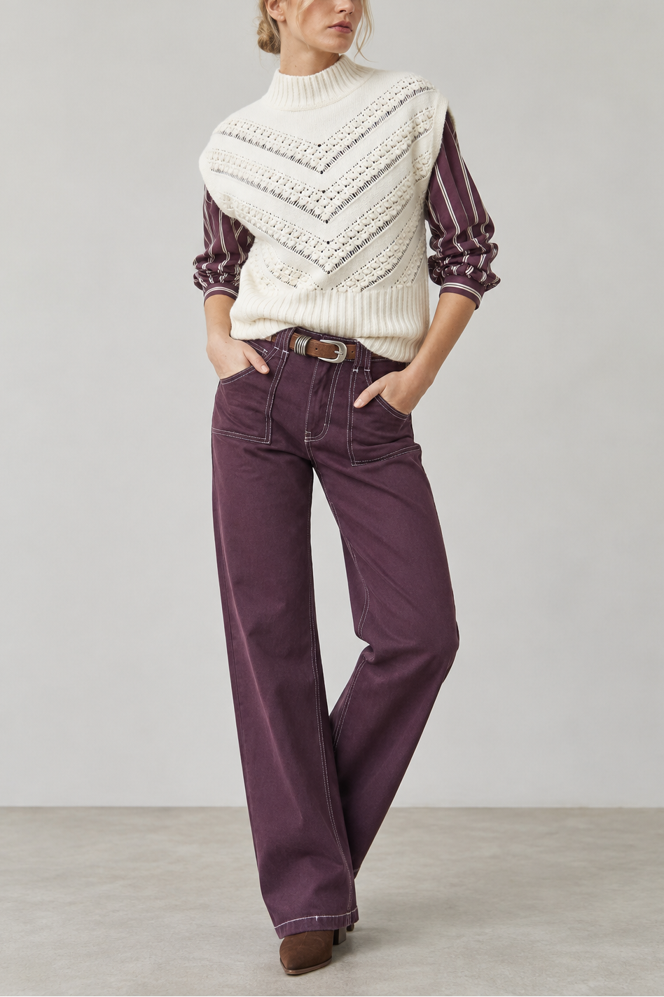 Suncoo Paoli Knitted Vest