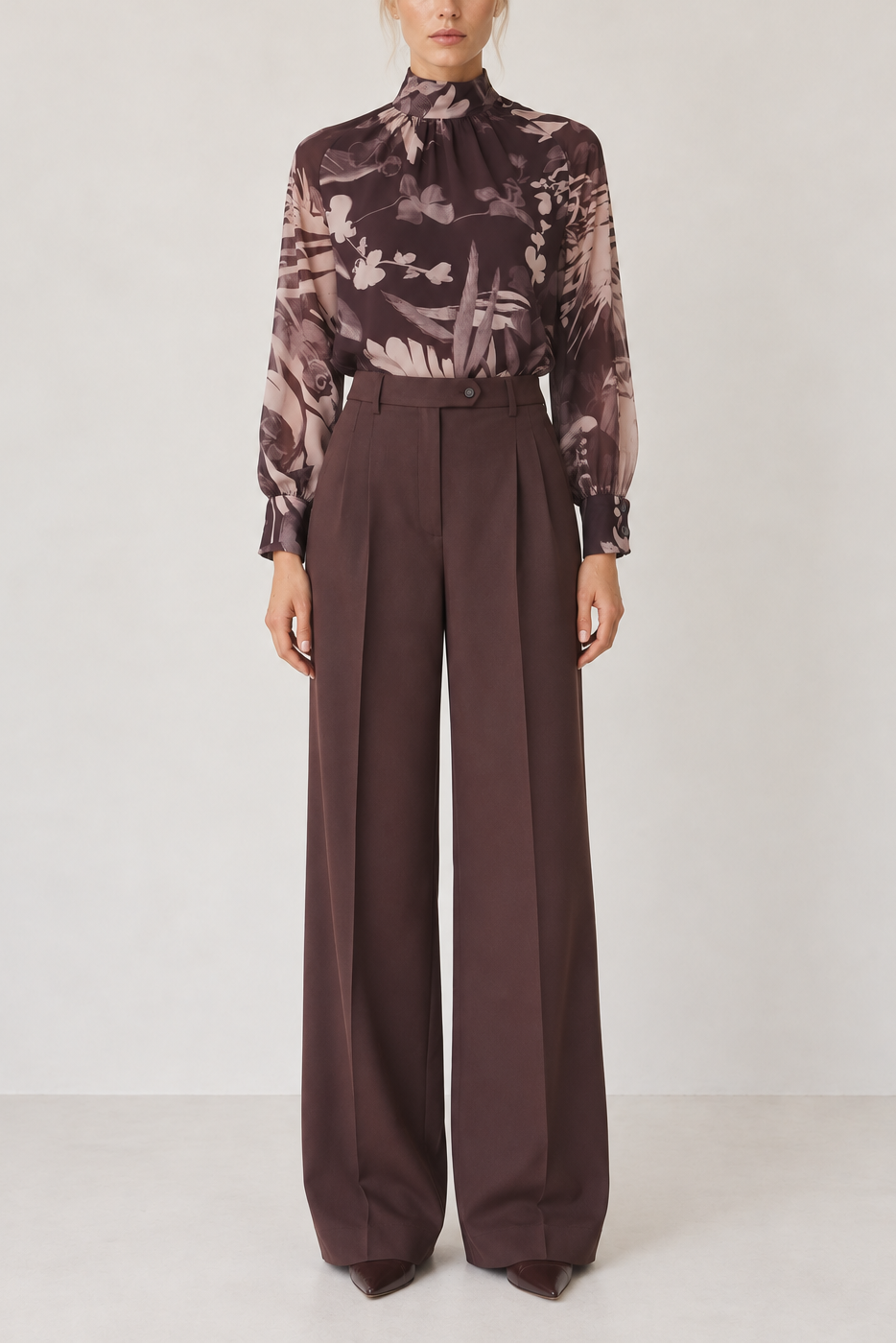 Tara Jarmon Parinno Wool Blend Trousers