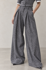 Suncoo Jerk Wide Leg Sequins Pant