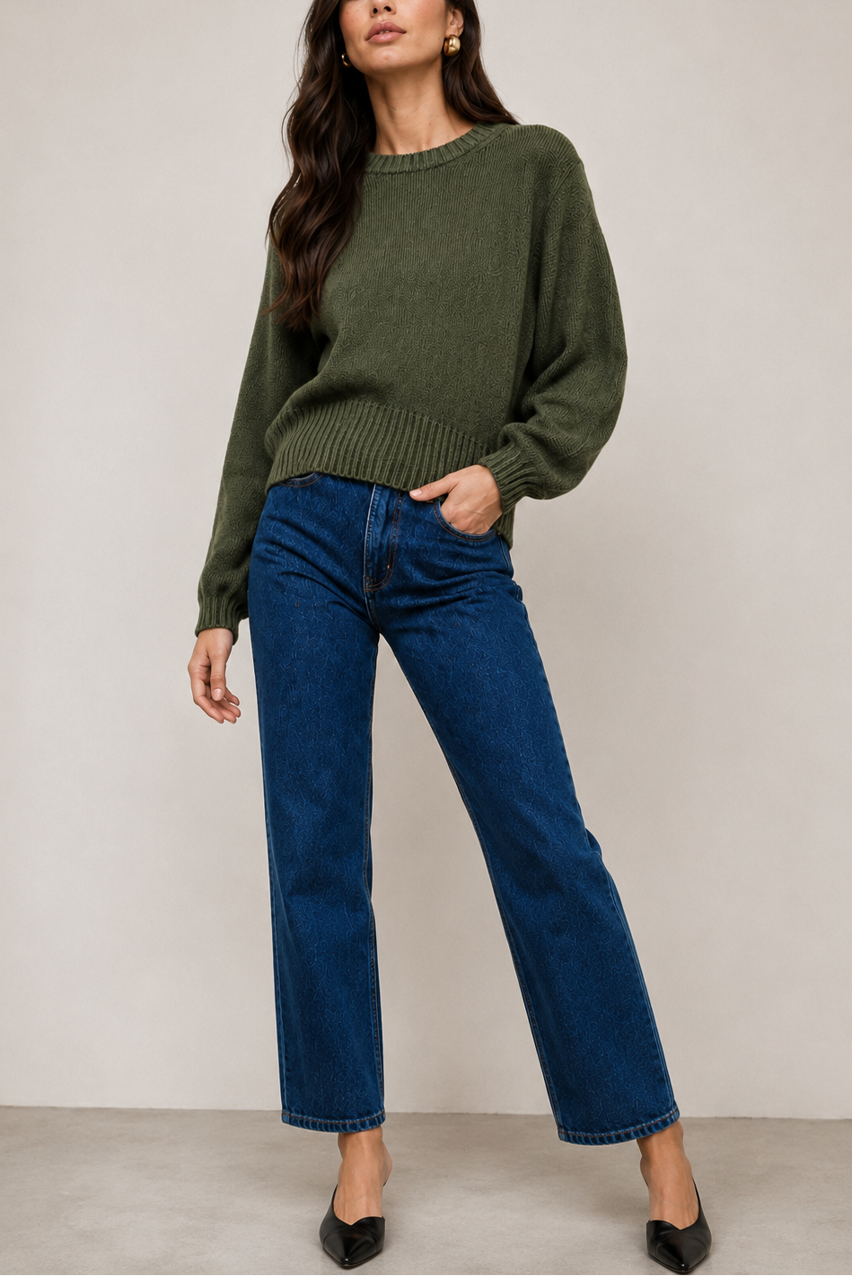Allude Cashmere Rd Sweater