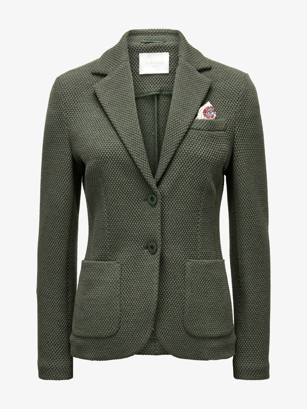 Circolo Nido D'ape Slim Fit Honeycomb Jacket FD4148