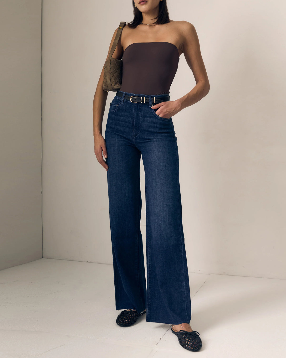 Le Jean Column High Rise Jean