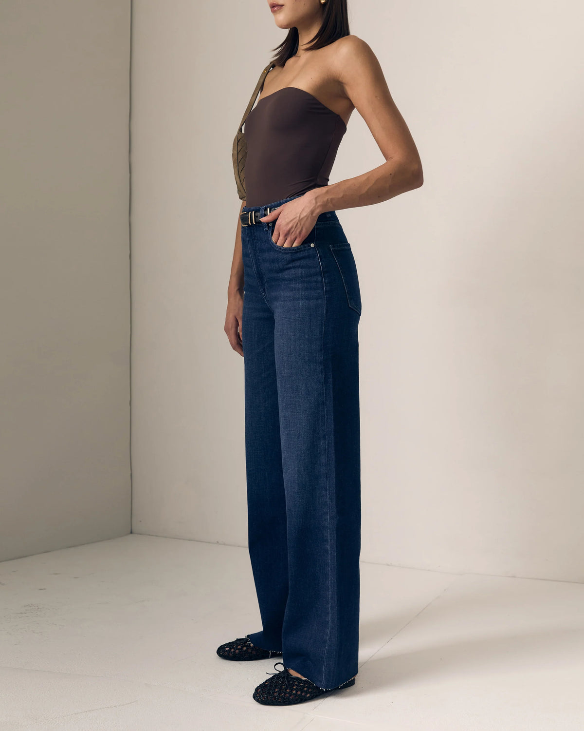 Le Jean Column High Rise Jean