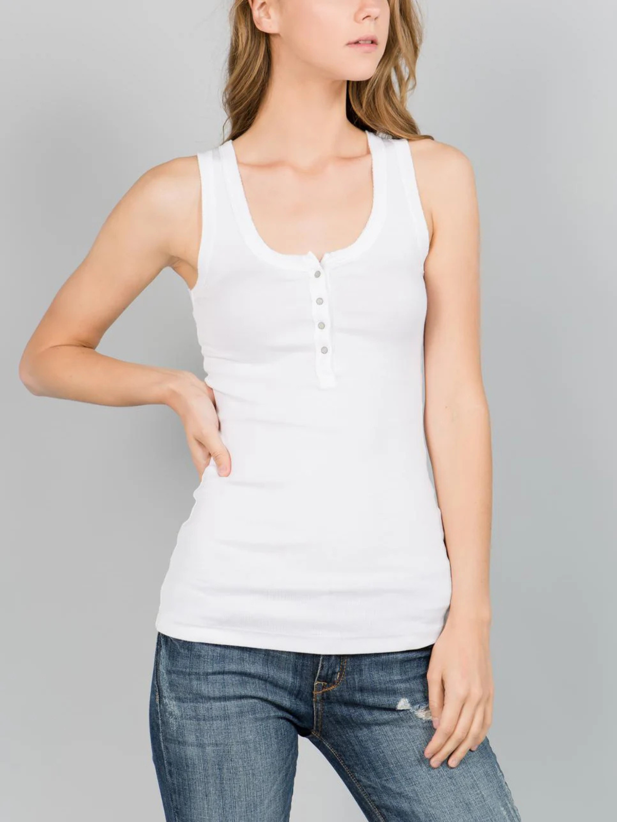 Crown Jewel Hollywood Henley Tank_2001-S3
