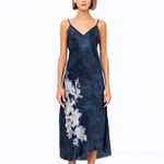 Go Silk Go Slip Printed Dress