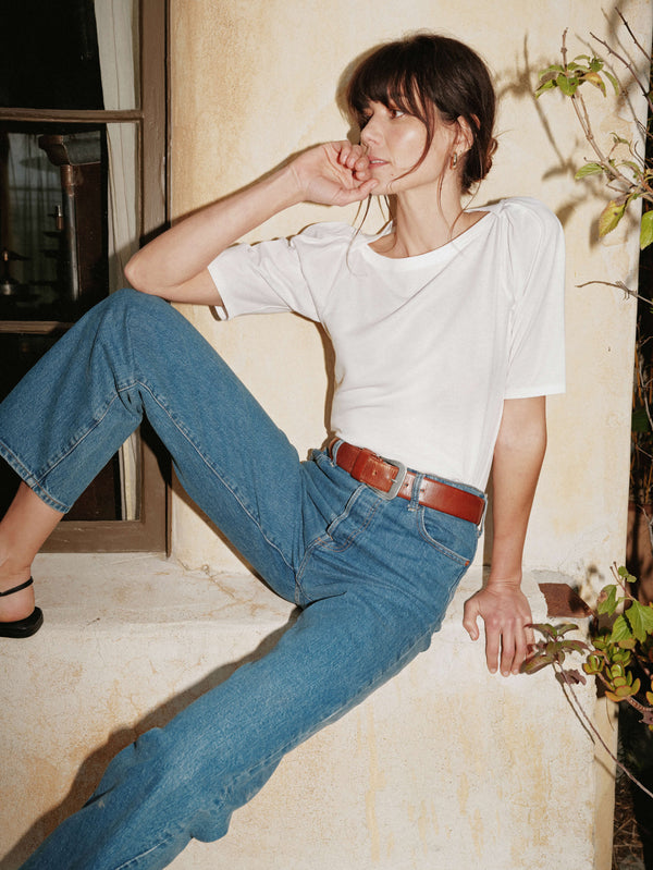 Nation Deana Solid Envelope T-Shirt