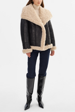 Lamarque Ts Demi Faux Shearling Coat