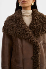 Lamarque Ts Demi Faux Shearling Coat