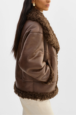 Lamarque Ts Demi Faux Shearling Coat