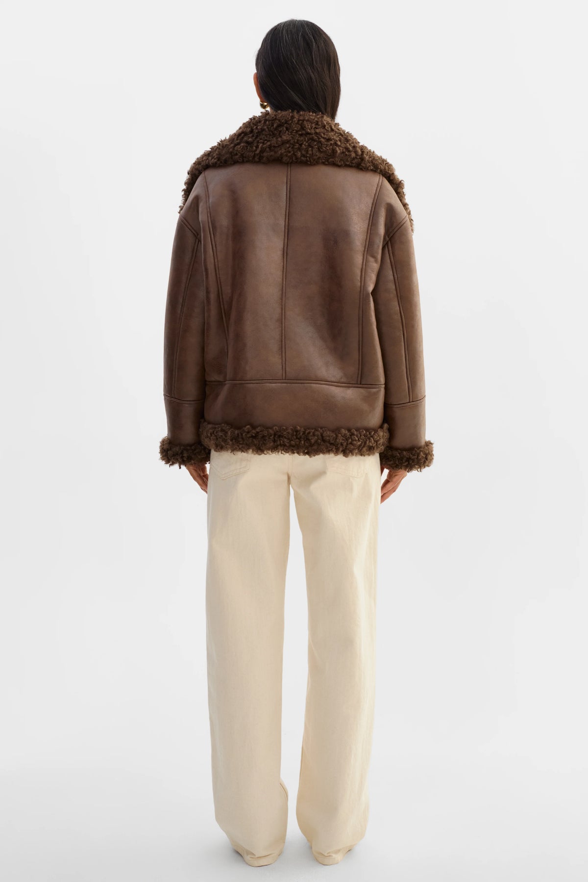 Lamarque Ts Demi Faux Shearling Coat