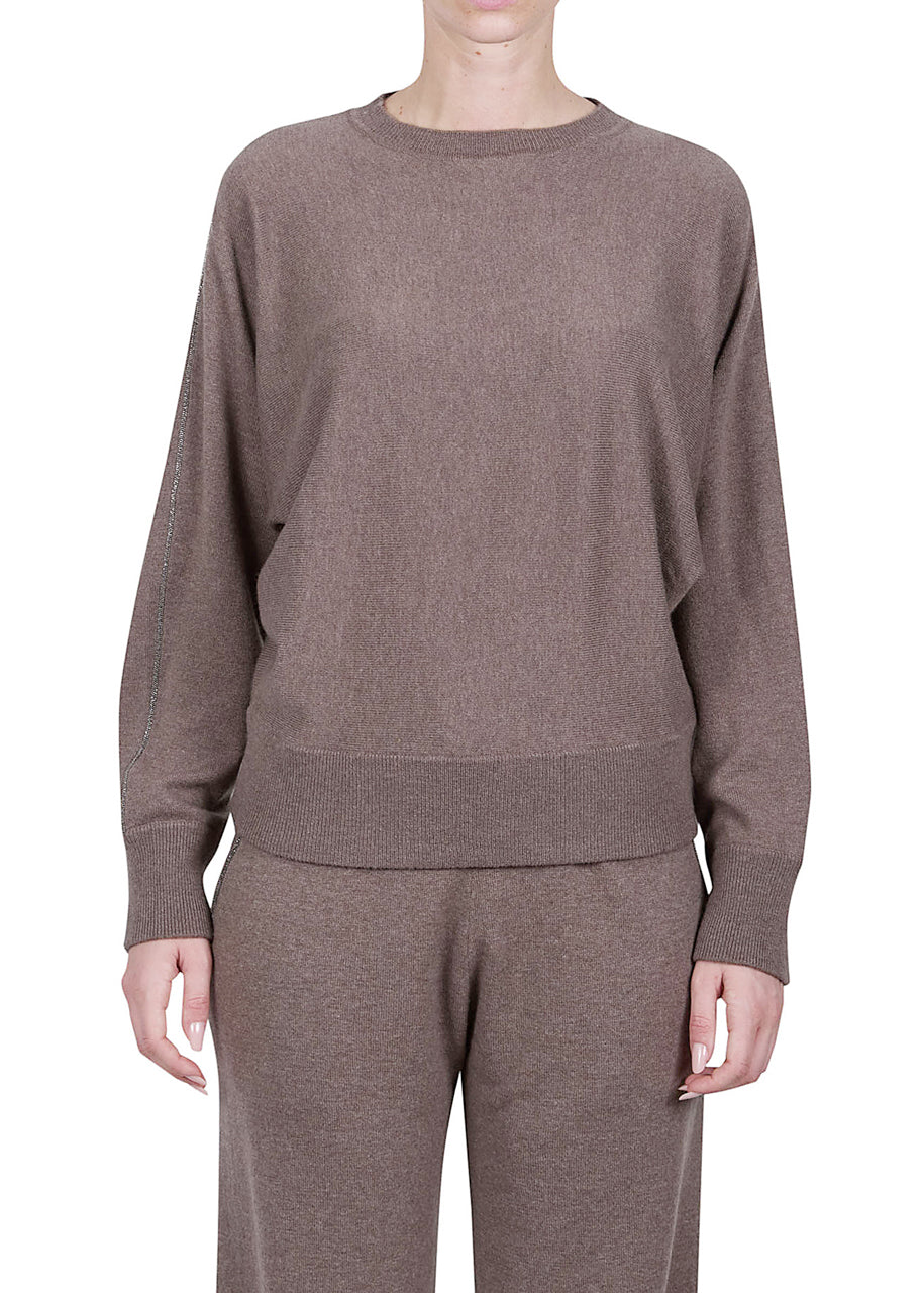 Purotatto Wool Sweater With Chain Detail