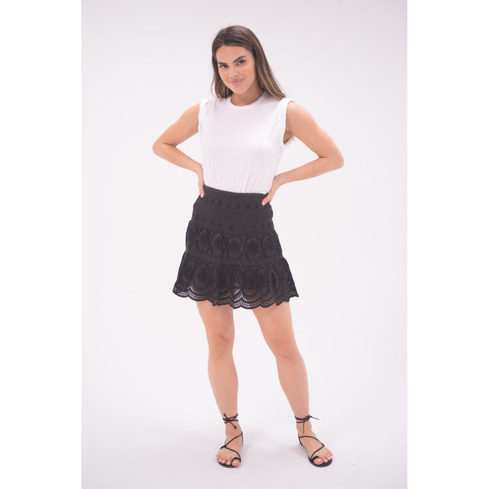 Bell Mandy Lace Mini Skirt