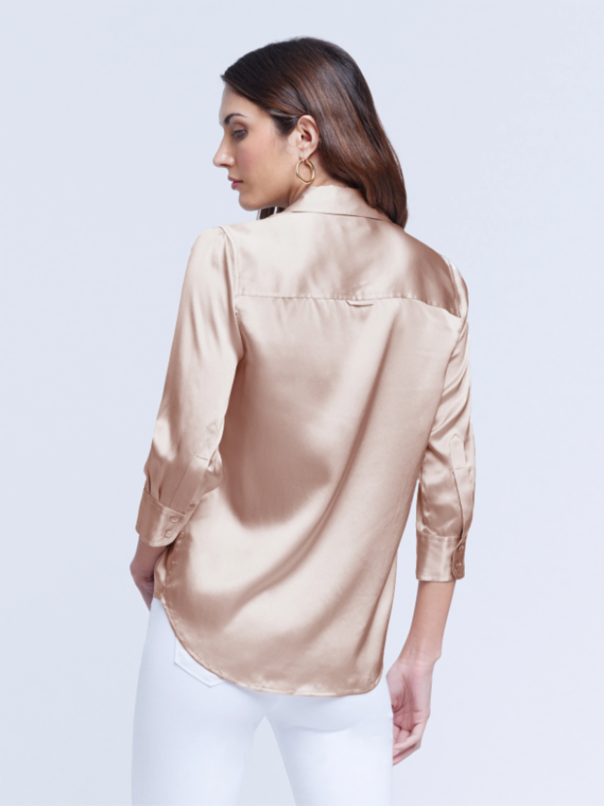 Lagence Dani 3/4 Sleeve Blouse