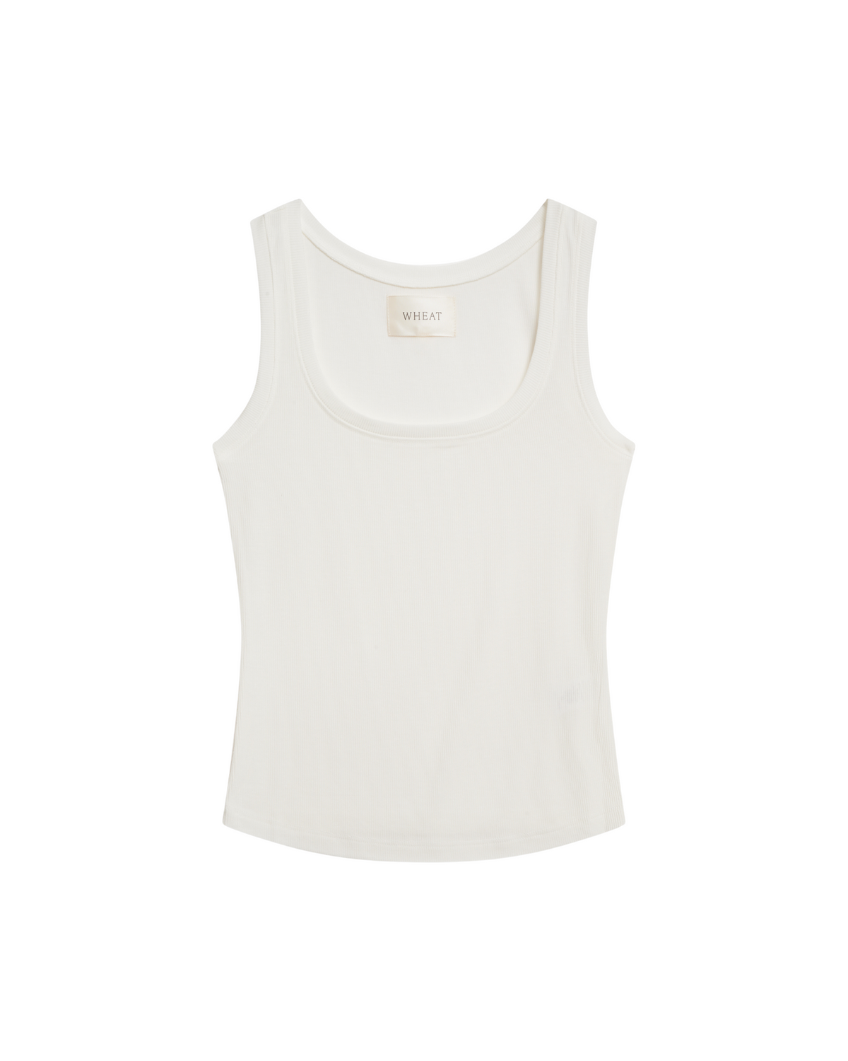 Wheat Franklin Ribbed Square Neck Tank