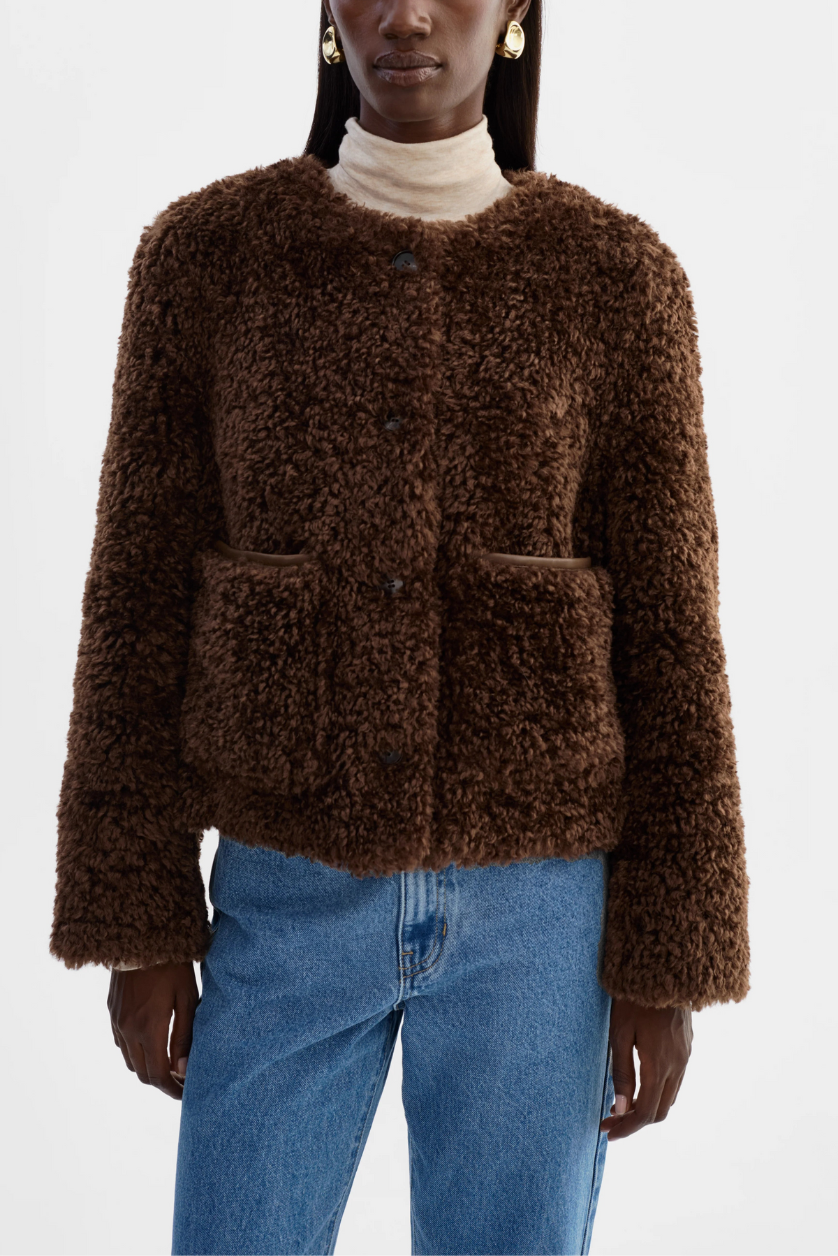 Lamarque Ts Emilia Sherpa Jacket