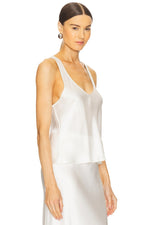 Enza Costa TS Silk Satin Tank Top