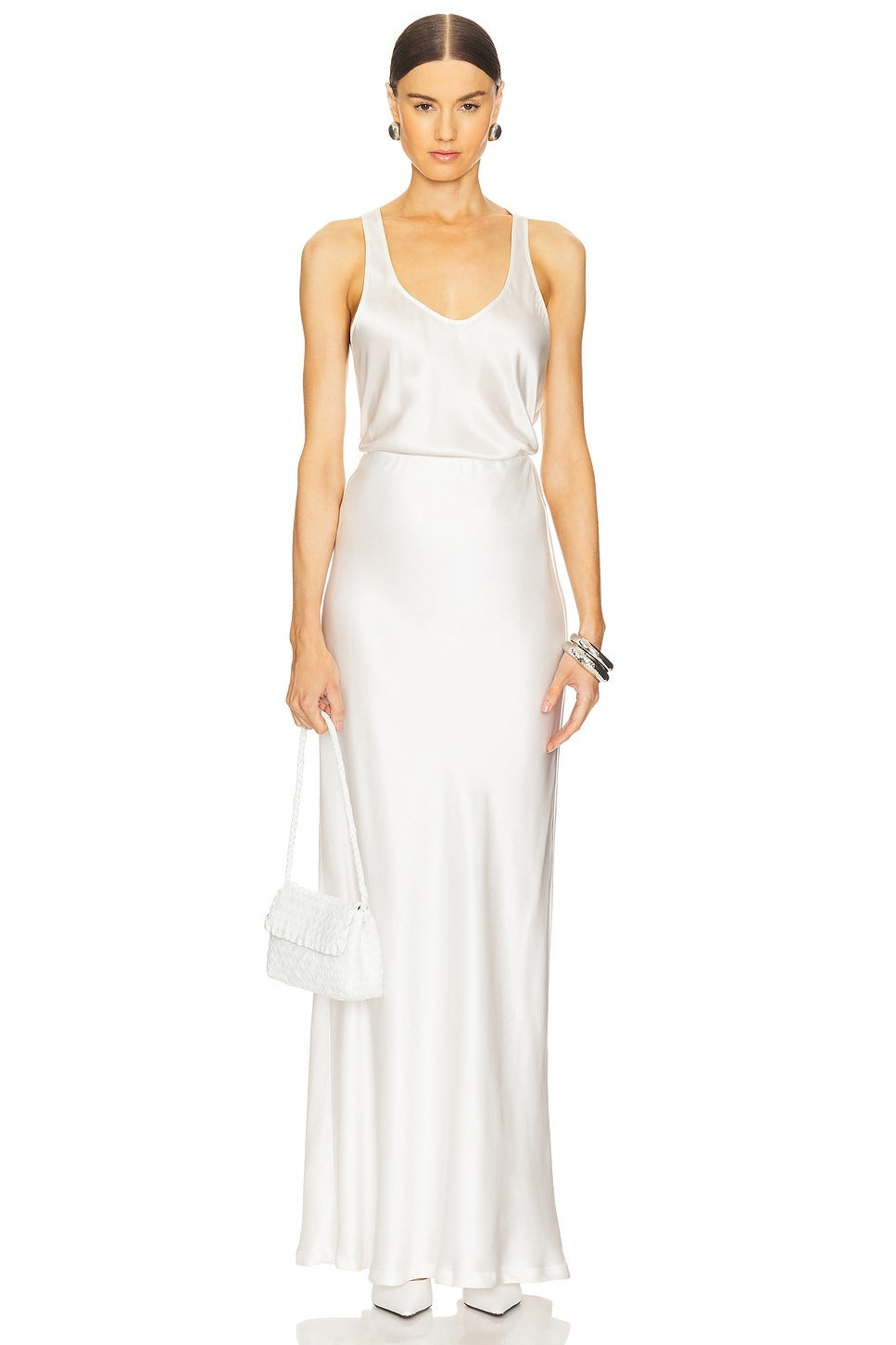 Enza Costa TS Silk Satin Tank Top