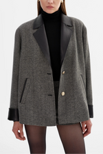 Lamarque Ts Evie Herringbone Blazer