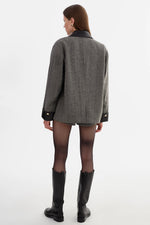 Lamarque Ts Evie Herringbone Blazer