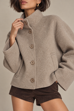 Lamarque Mckenna Cropped Wool Jacket