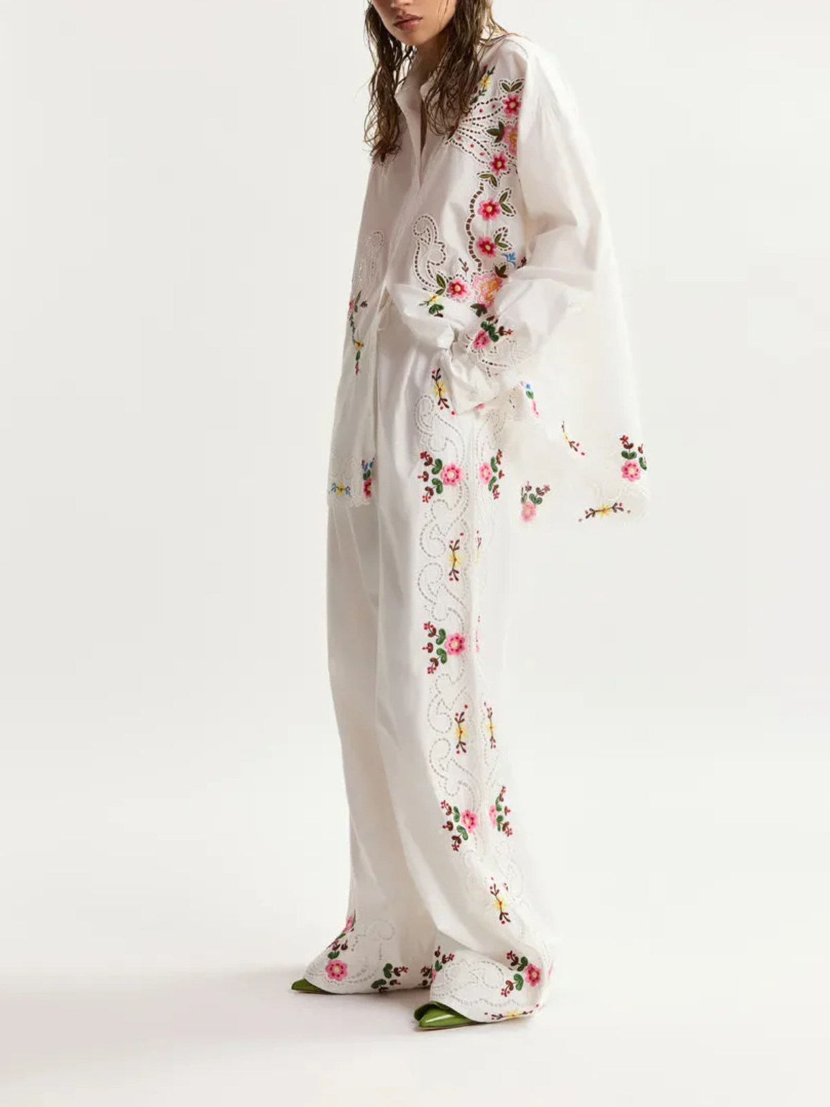 Essentiel Janai Embroidered Pants_JANAI
