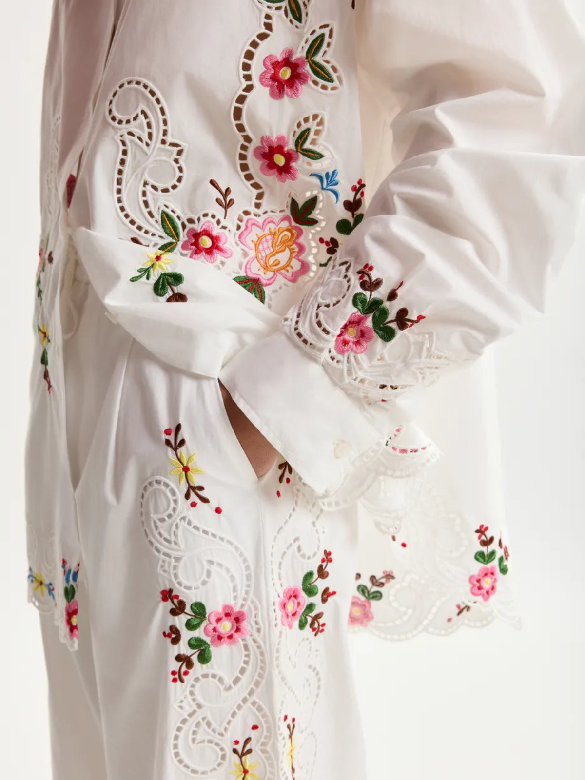Essentiel Janai Embroidered Pants_JANAI
