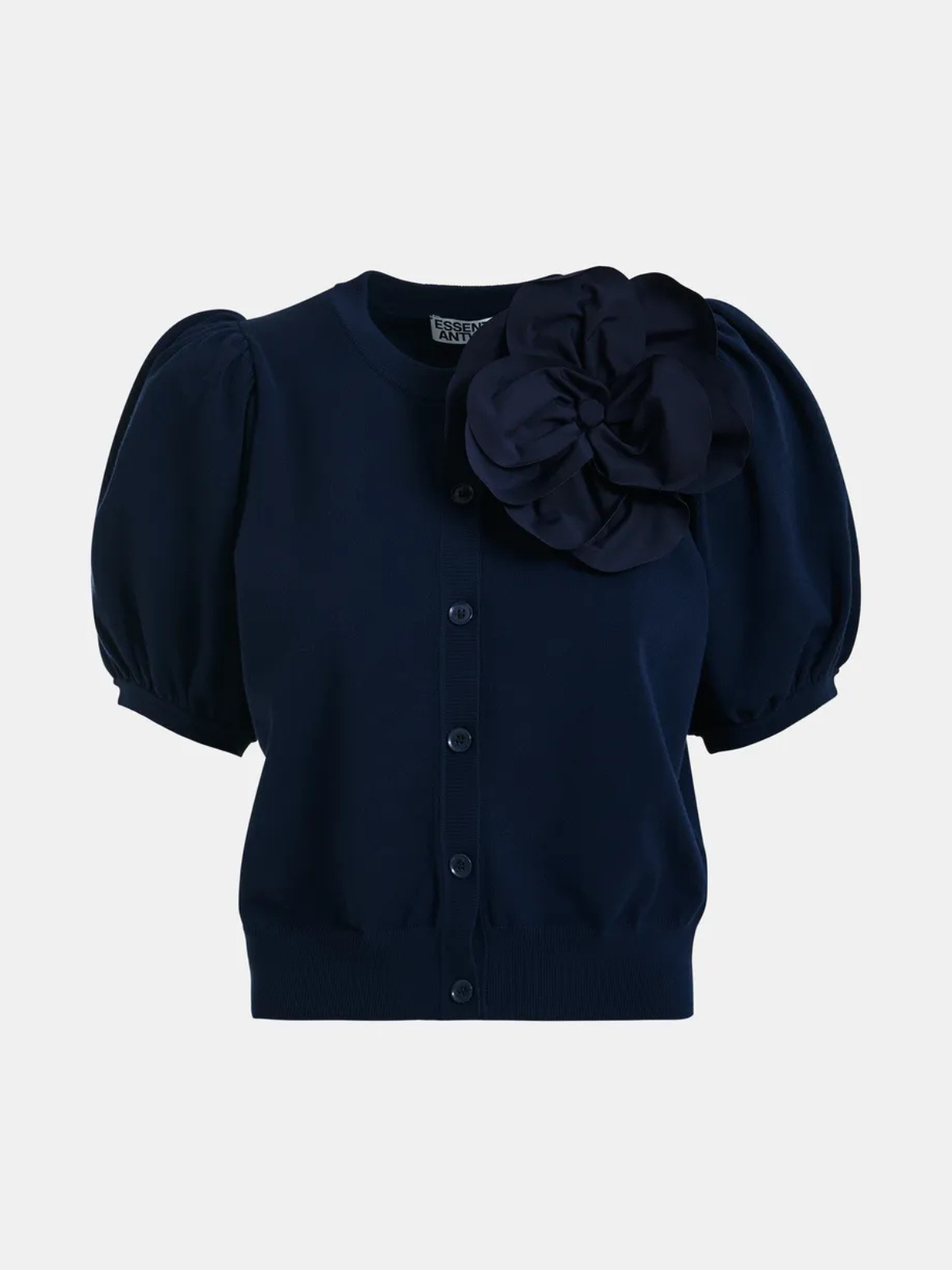 Essentiel Jumpo Cardigan With Brooch_JUMPO