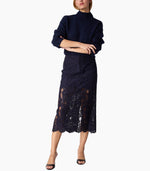 Cami Osmond Lace Midi Skirt