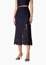 Cami Osmond Lace Midi Skirt