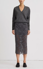 Smythe Lace Pencil Skirt