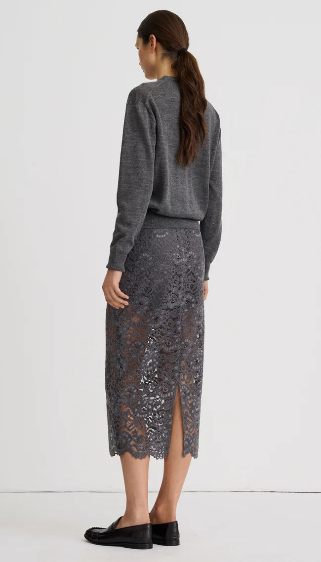 Smythe Lace Pencil Skirt