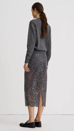 Smythe Lace Pencil Skirt