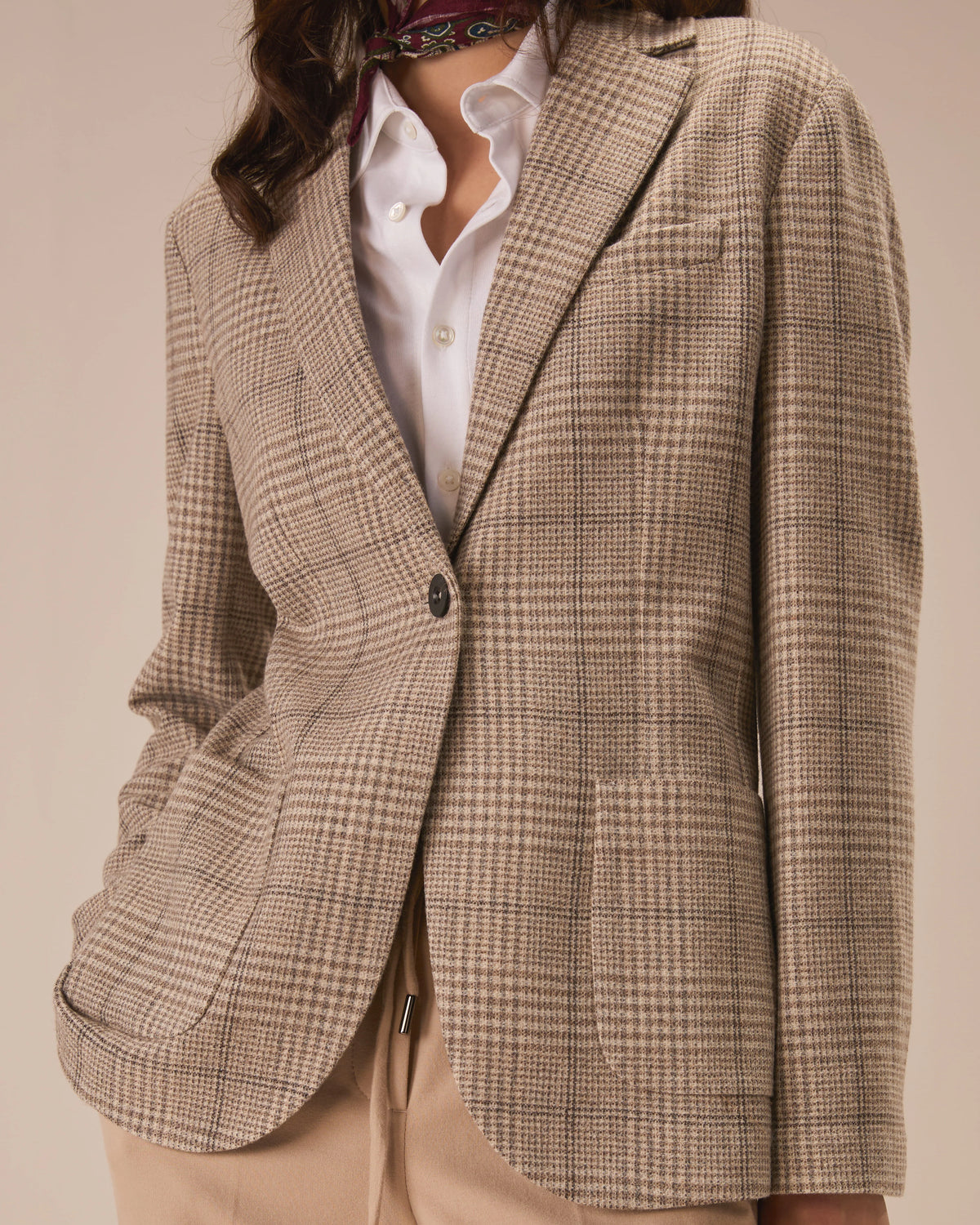 Circolo Long Slim Fit Jacket