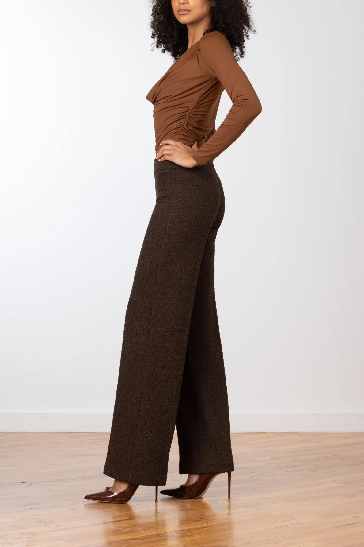 Ave Montaigne Flavia Boucle Pant