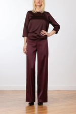 Ave Montaigne Flavia Satin Pant