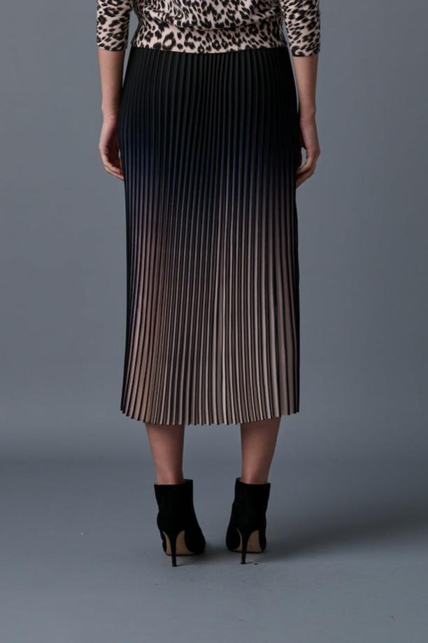 Le Superb Ombre Pleated Skirt