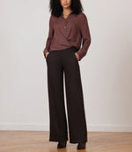 Avenue Montaigne Sleek Wide Leg Pant