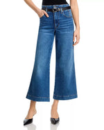 Frame The Seamed Wide Crop Trouser