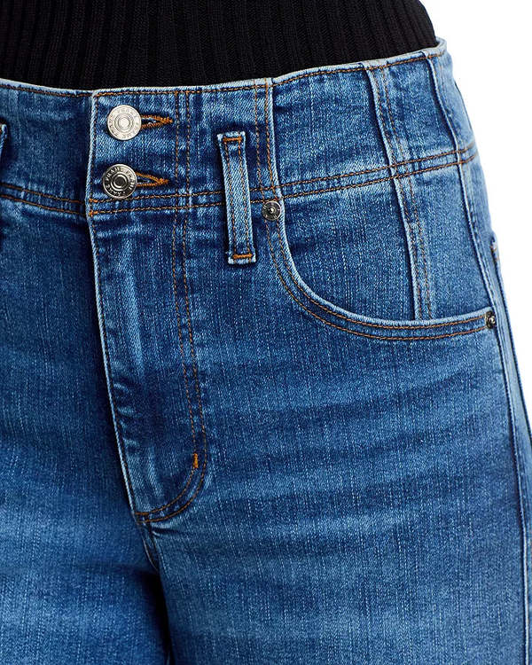 Frame The Seamed Wide Crop Trouser