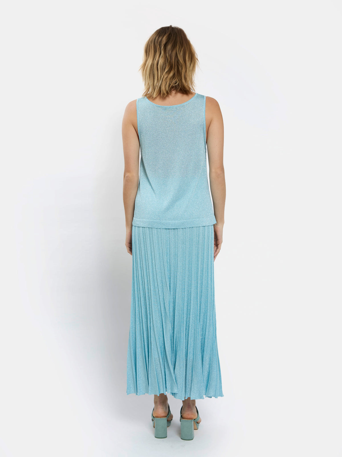 Maison Lurex Ts Gala Tank Top