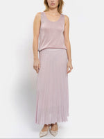 Maison Lurex Ts Gala Pleated Skirt
