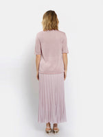 Maison Lurex Ts Gala Pleated Skirt