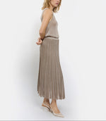 Maison Lurex Gala Pleated Skirt