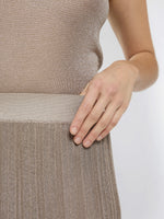 Maison Lurex Gala Pleated Skirt